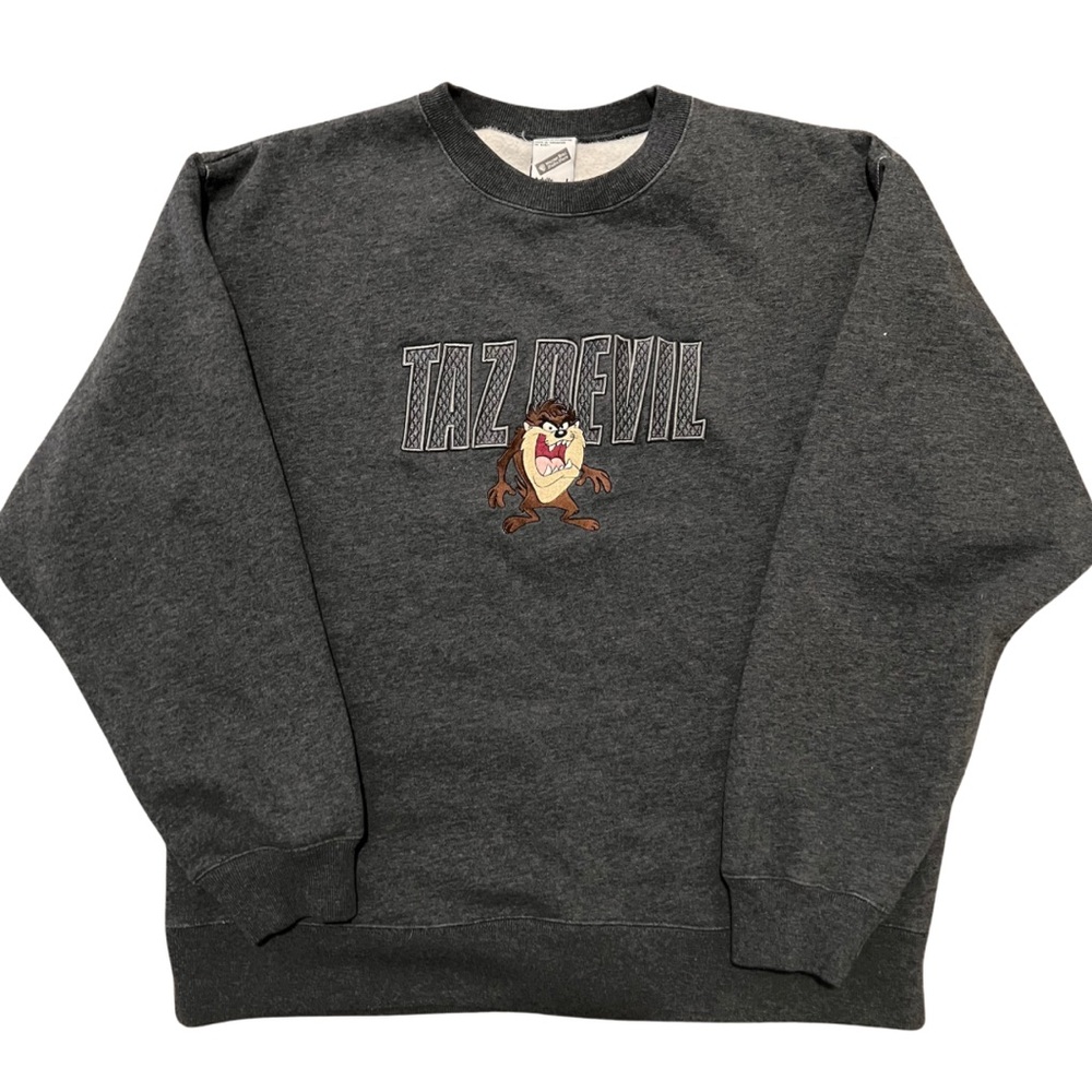 1998 Taz Devil Embroidered Sweater